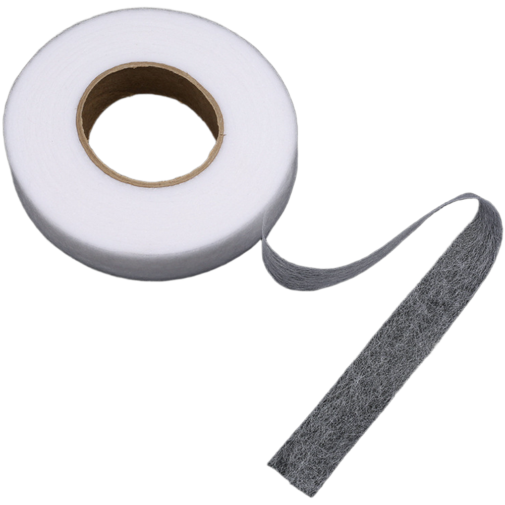 Hem Tape Fusible - Cinta Termoadhesiva Blanca de Poliamida de