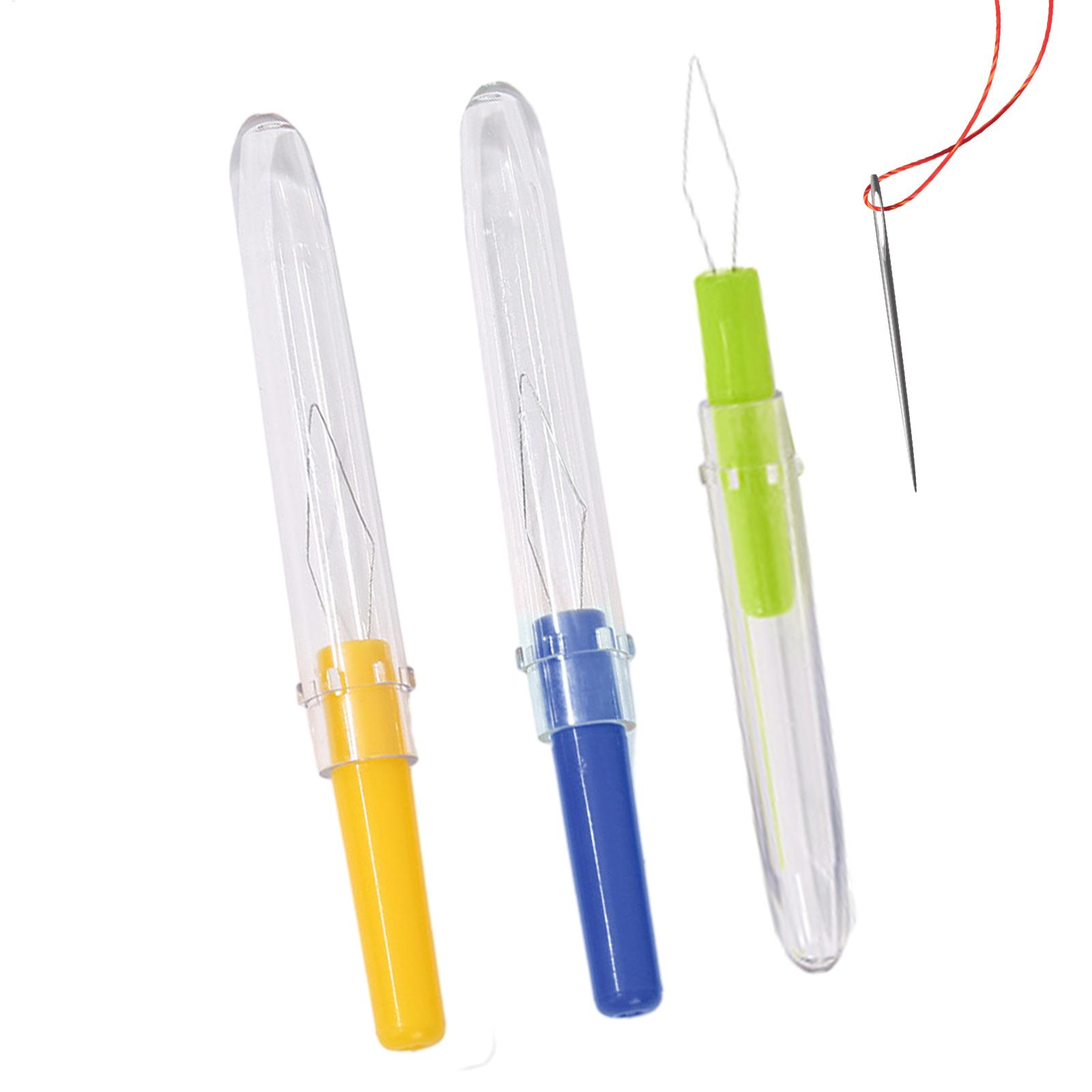 Needle Threader Tool - Enhebrador de agujas con cubierta, herramienta