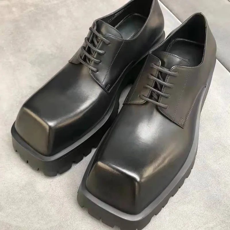 Sewing Latex - Mocasines para hombre, botas de cuero