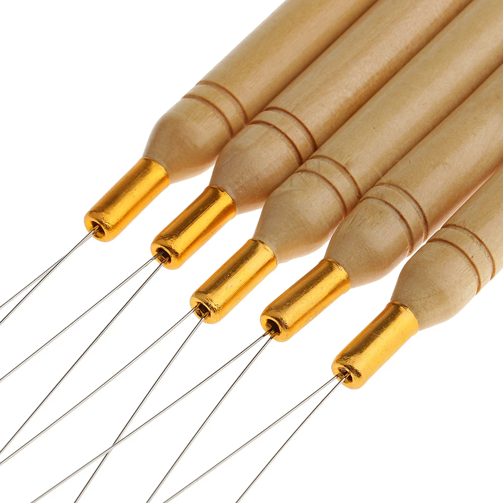 Needle Threader Tool - ARLANY-Herramienta de bucle de pelo con
