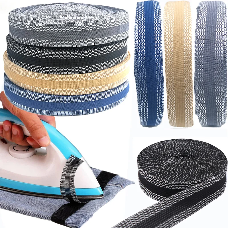 Interfacing Iron On - Cinta autoadhesiva para pantalones, pasta para
