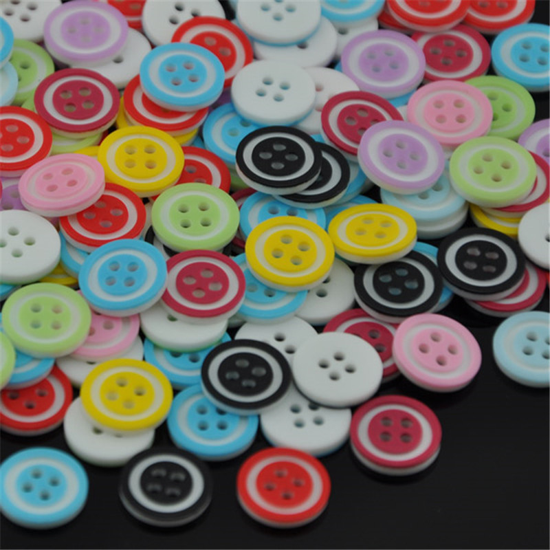 Button Hole Cutter - 50/100 Uds. Botones de vástago de