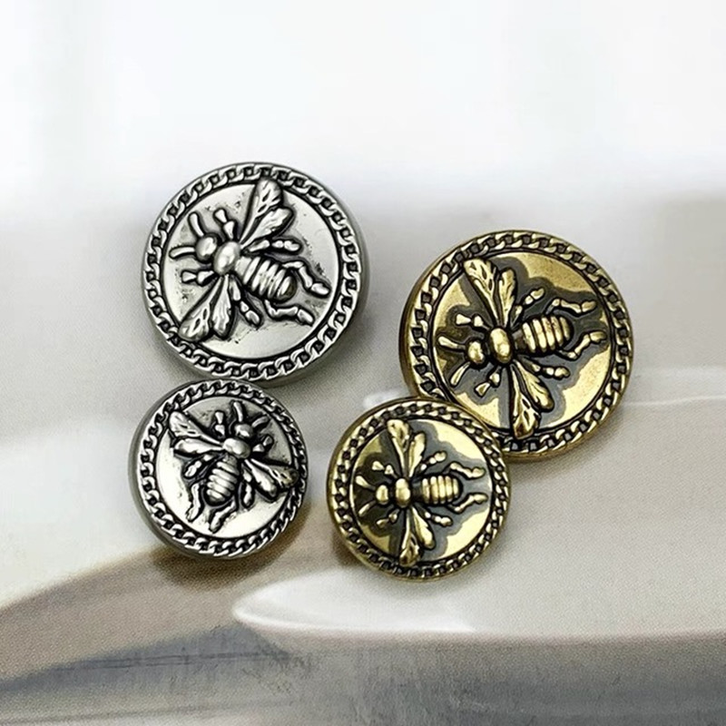 Button Hole Cutter - Botones de abeja pequeños para ropa,
