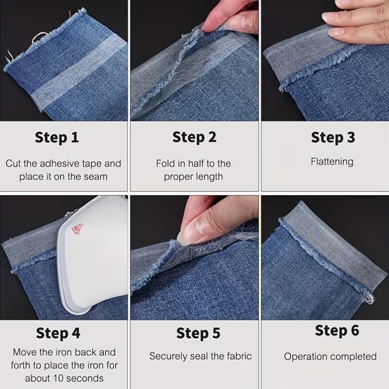 1 rollo de cinta para dobladil - Hem Tape Fusible reseña y precio