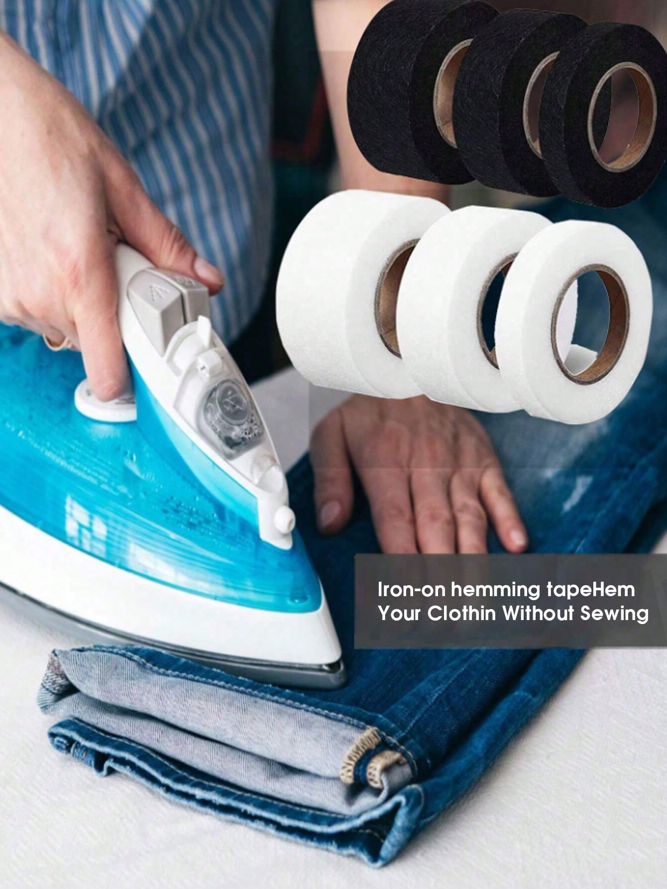 Cinta adhesiva fuerte para dob - Hem Tape Fusible reseña y precio