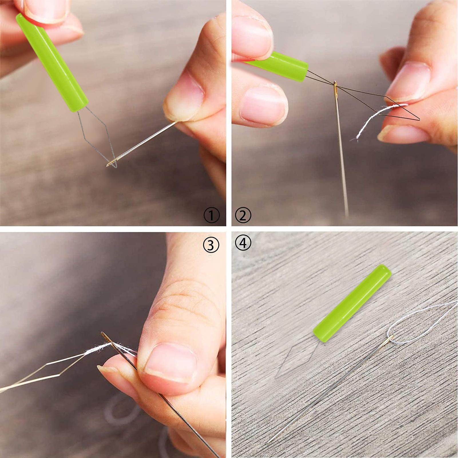 Enhebrador de agujas con cubie - Needle Threader Tool reseña y precio