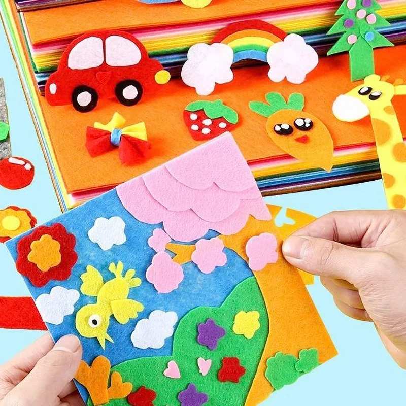 Hojas de tela de fieltro, colo - Is Sewing A Textile Craft reseña y precio
