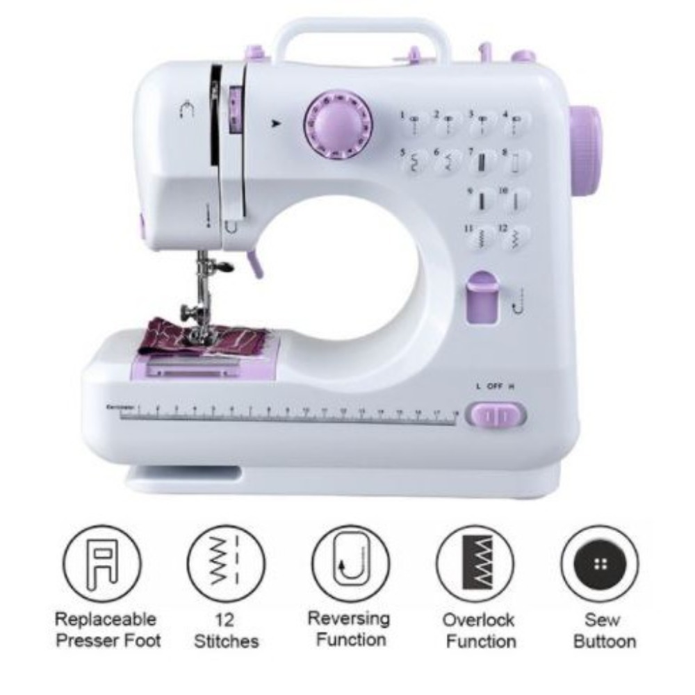 Máquina de coser eléctrica dom - Sewing Jahit reseña y precio