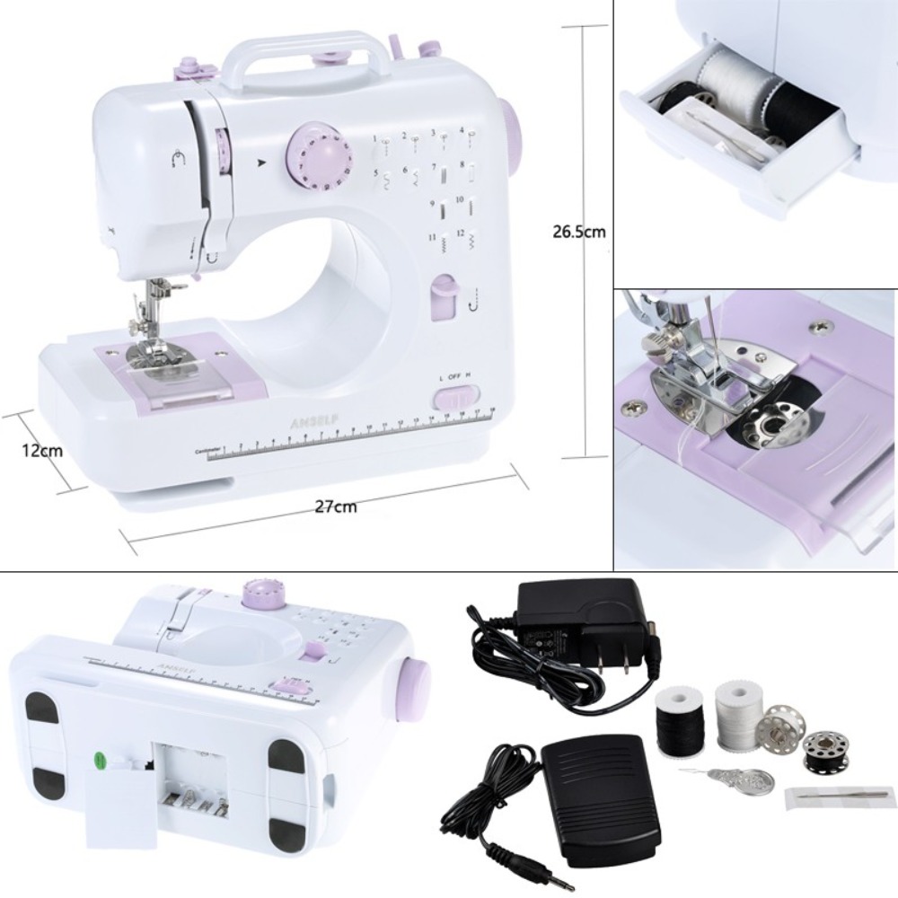 Máquina de coser eléctrica dom - Sewing Jahit reseña y precio