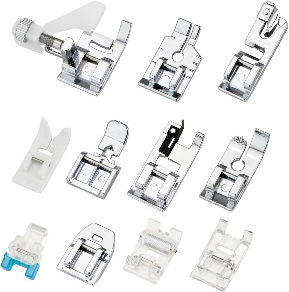Juego de 11 prensatelas - Kit  - Textile Sewing Machine reseña y precio