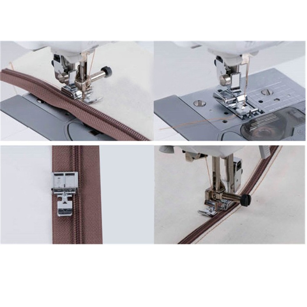 Prensatelas de Metal de un sol - Zipper Foot Presser reseña y precio