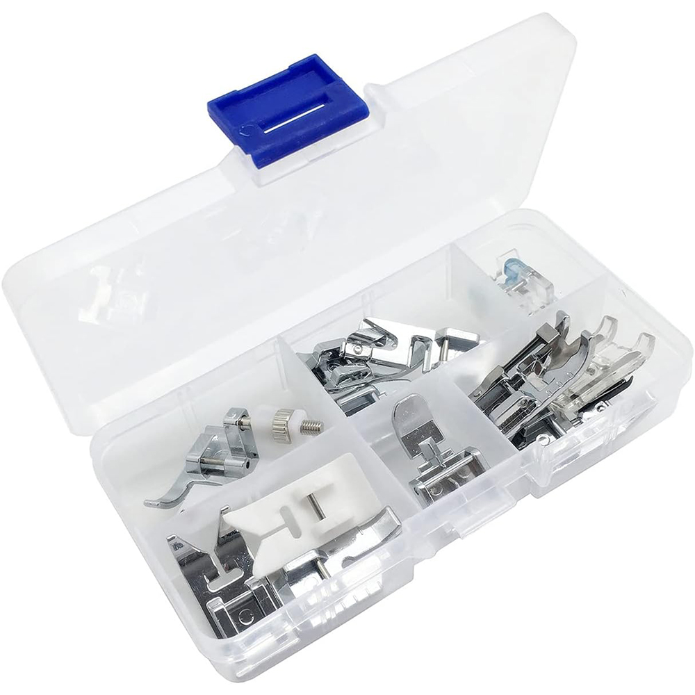 13 unids/caja prensatelas jueg - Zipper Foot Presser reseña y precio