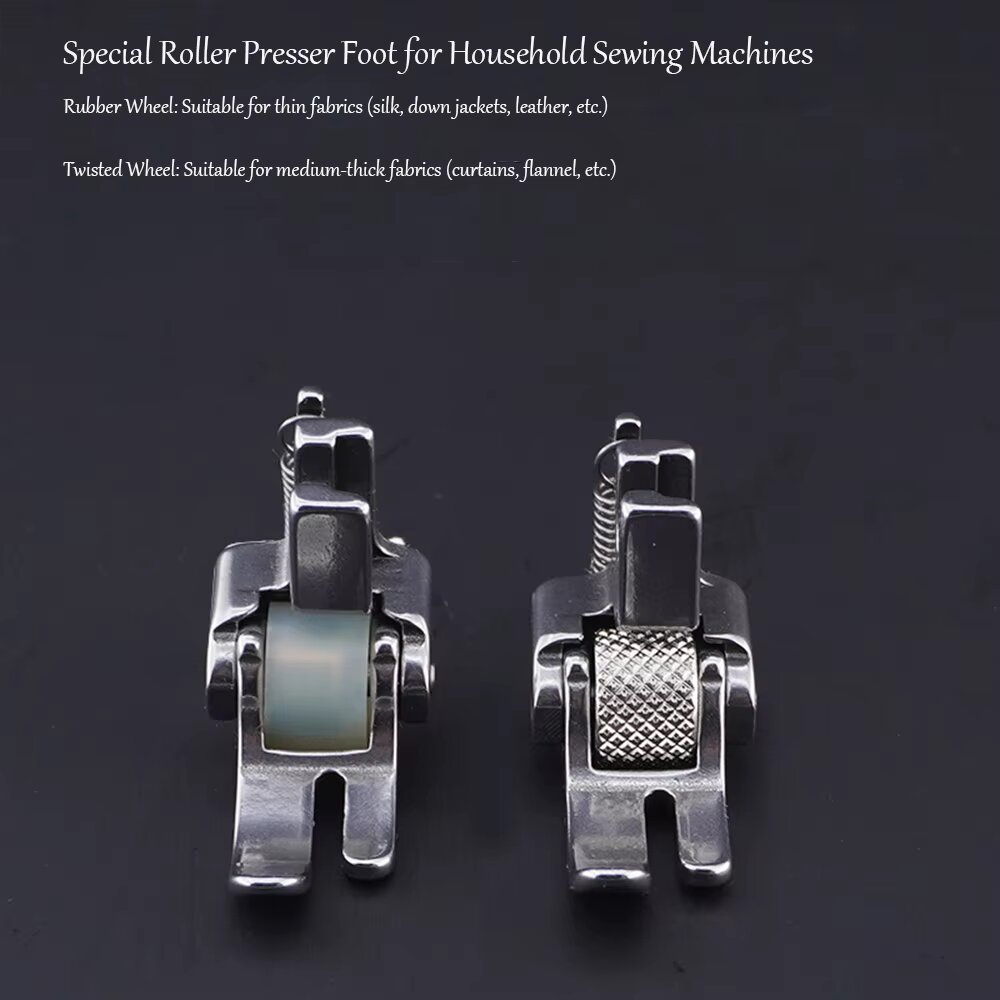 Prensatelas de rodillo de acer - Textile Sewing Machines reseña y precio
