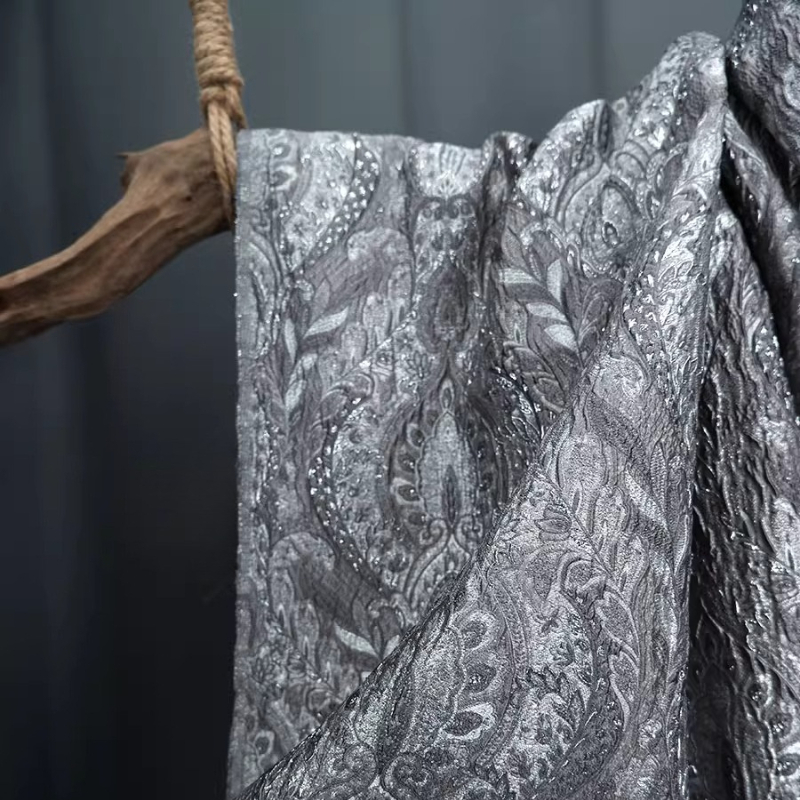 Tela Jacquard Brillante Estilo - Is Sewing A Textile Craft reseña y precio