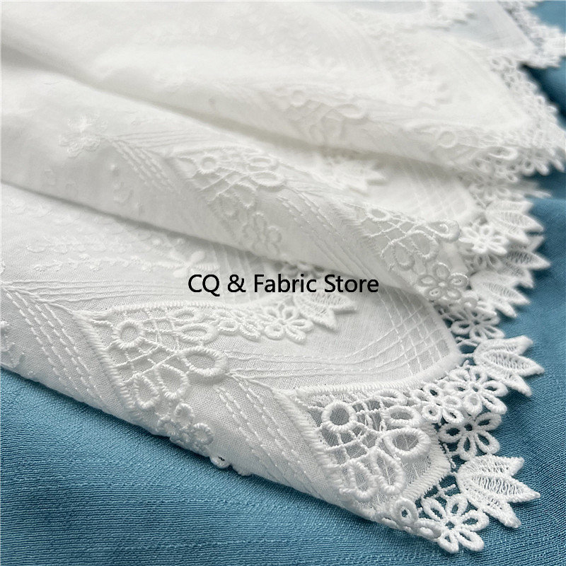 Tela de algodón bordada Floral - Is Sewing A Textile Craft reseña y precio