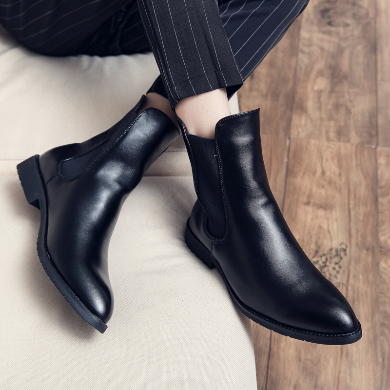 Botas de cuero británico de lu - Sewing Latex reseña y precio