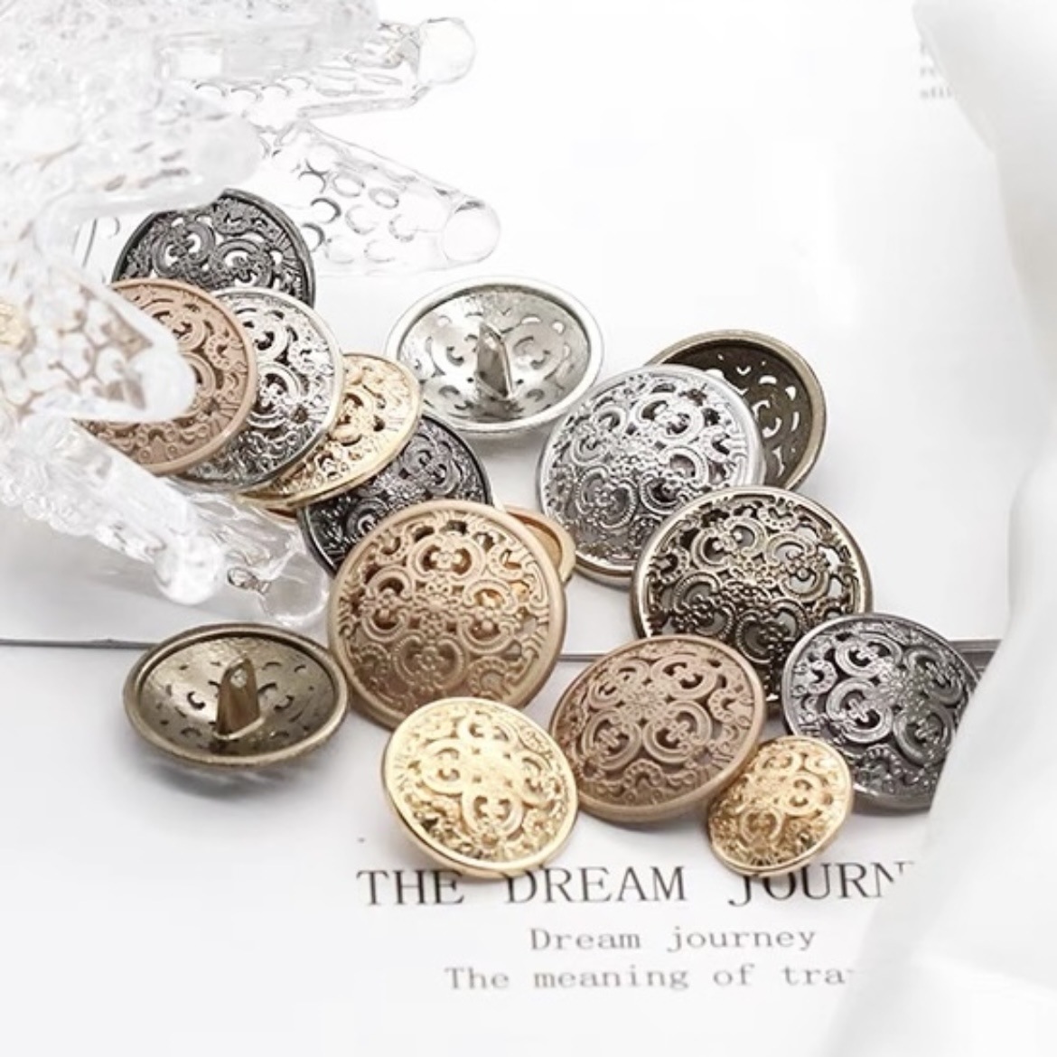 20 unids/lote moda Metal botón - Button Hole Cutter reseña y precio