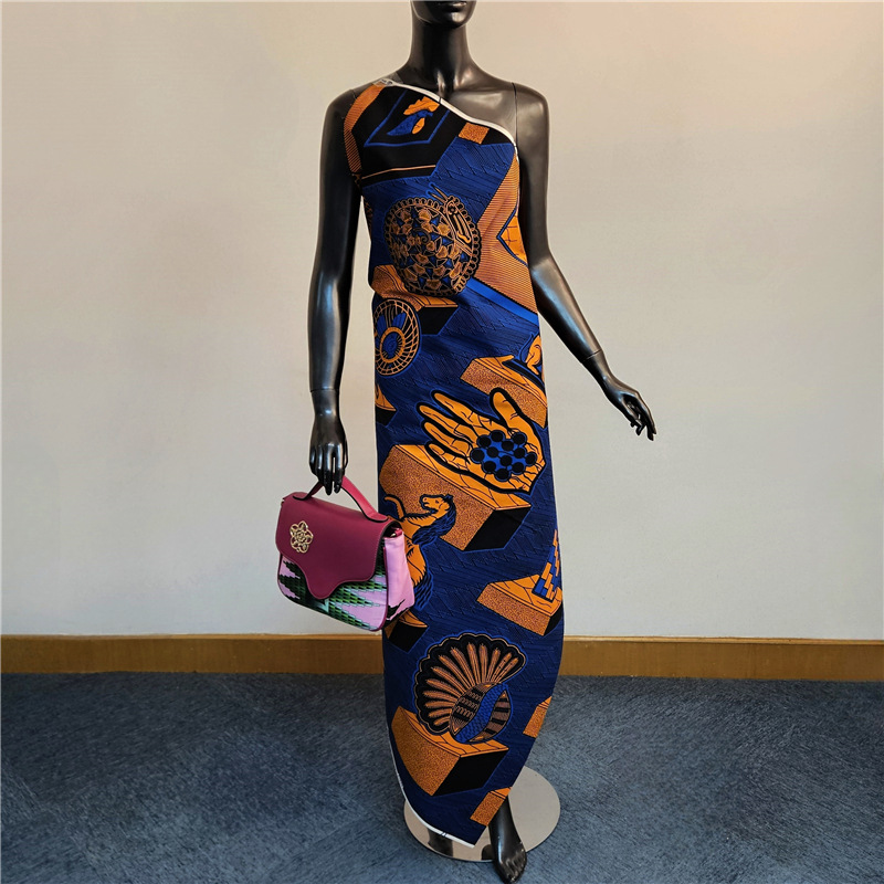 Tela Batik de cera africana de - Sewing Batik reseña y precio