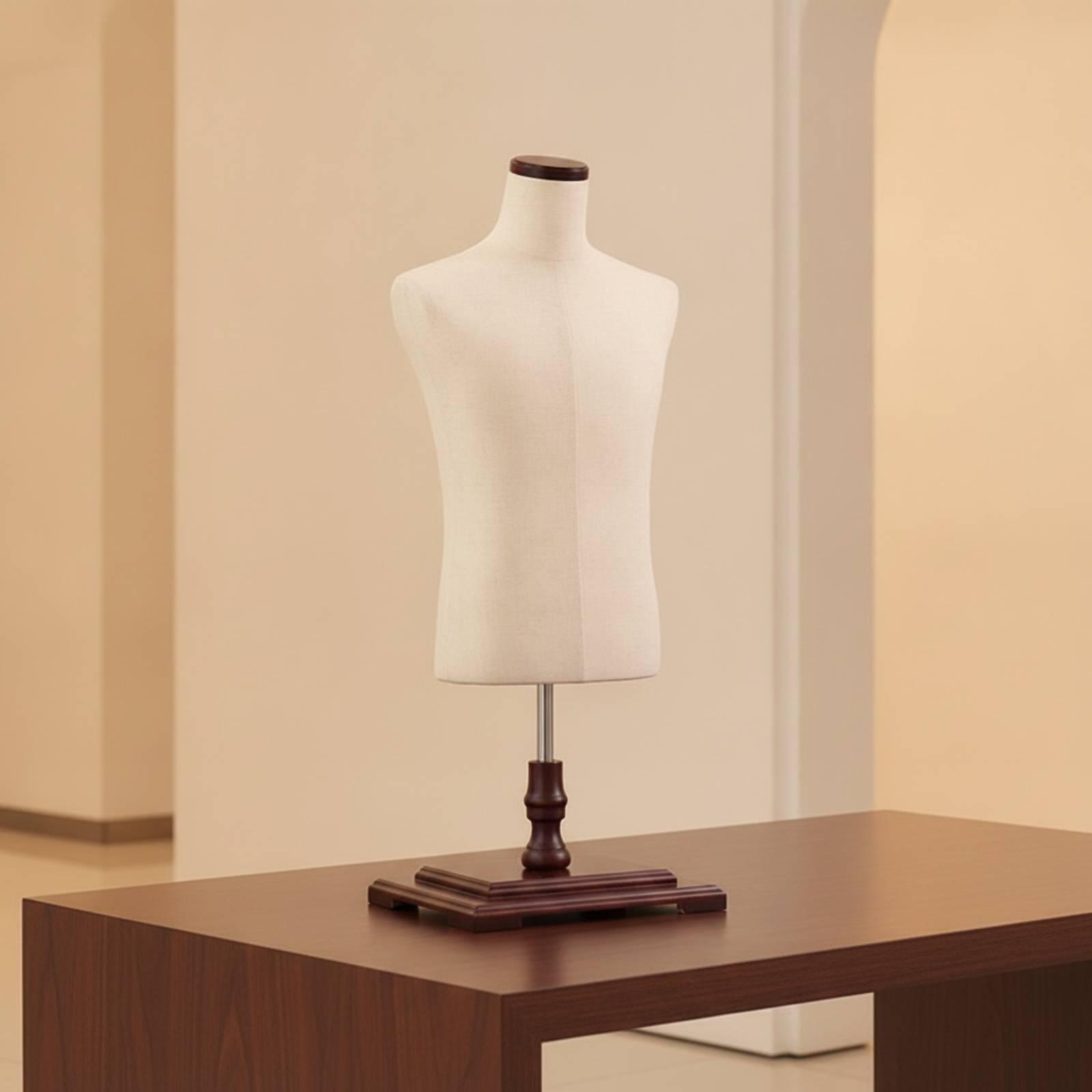Maniquí masculino de medio cue - Dress Form Mannequin reseña y precio