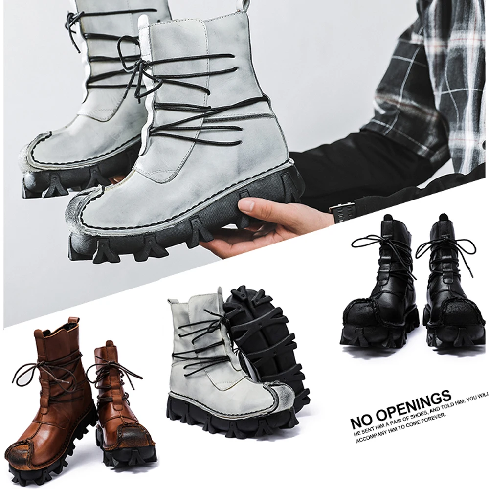 Botas con calavera de cuero ge - Sewing Latex reseña y precio