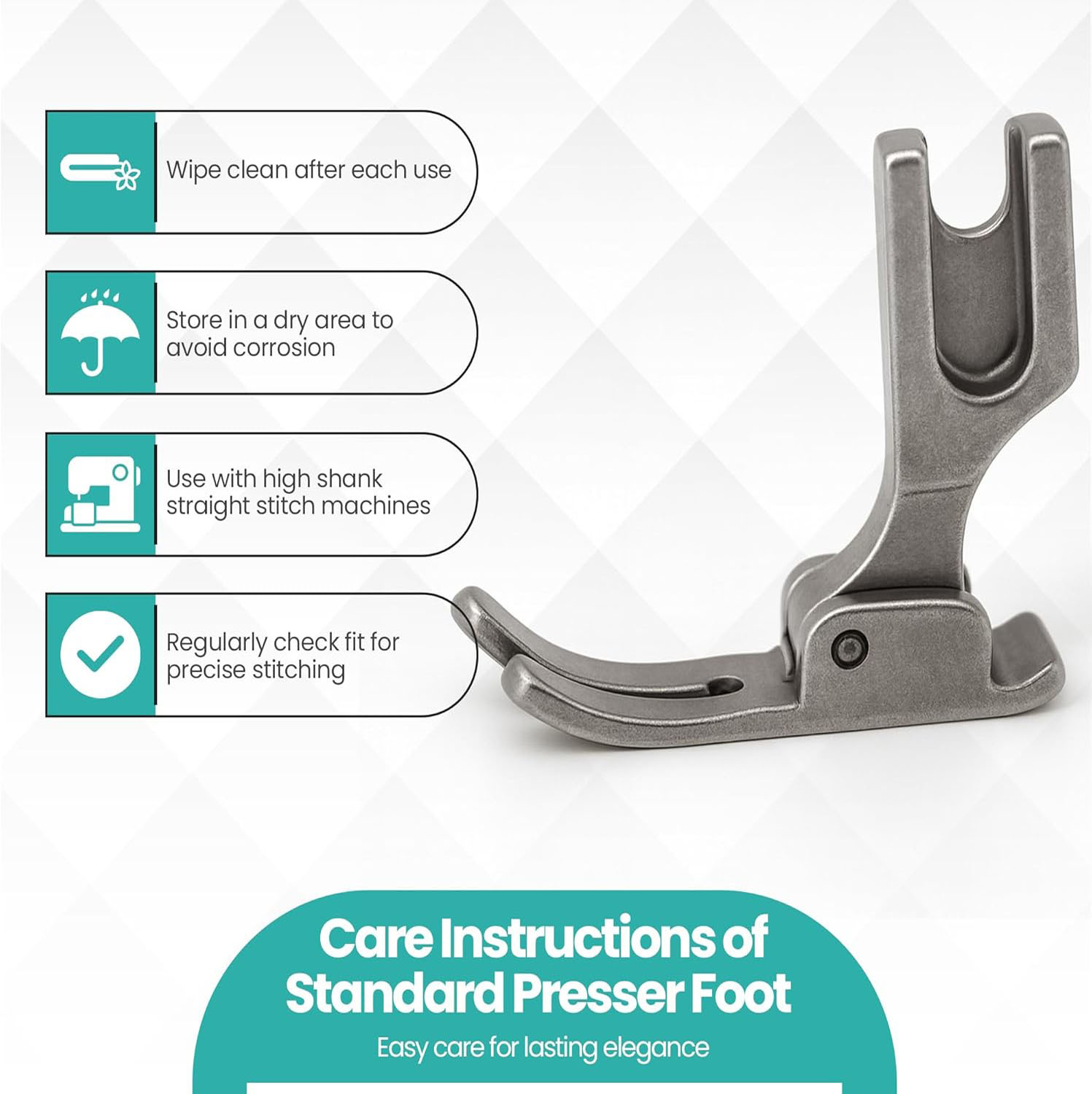 Prensatelas Estándar P351 para - Textile Sewing Machine reseña y precio